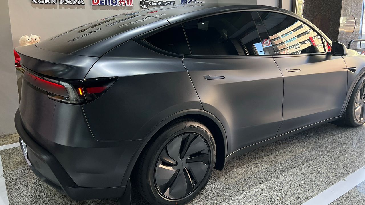 漆面保護膜 PPF L 消光霧面 TESLA特斯拉